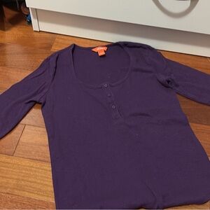 Joe Fresh Purple Pajama Top
